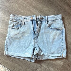 Light Blue Denim Women's Shorts